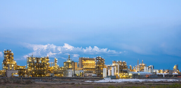 한화그룹이 최대주주로 올라선 특수가스·폴리실리콘 생산업체 REC실리콘 미국 공장 전경. /사진=㈜한화