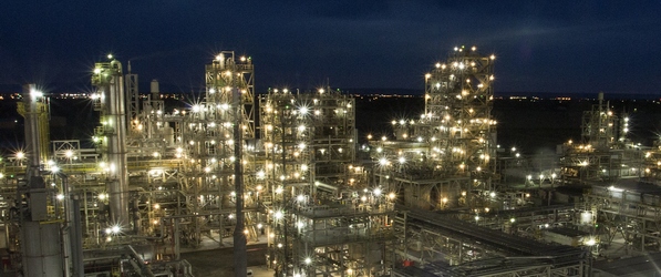 REC실리콘 미국 모지스레이크 공장 전경. /사진=REC실리콘