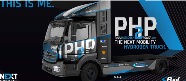 넥스트 모빌리티에서 만들 수소트럭 PH2P(사진=넥스트모빌리티)