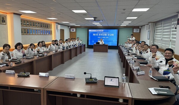 목포시가 2025 전국생활체육대축제 준비 상황 보고회를 개최했다.(사진=목포시)