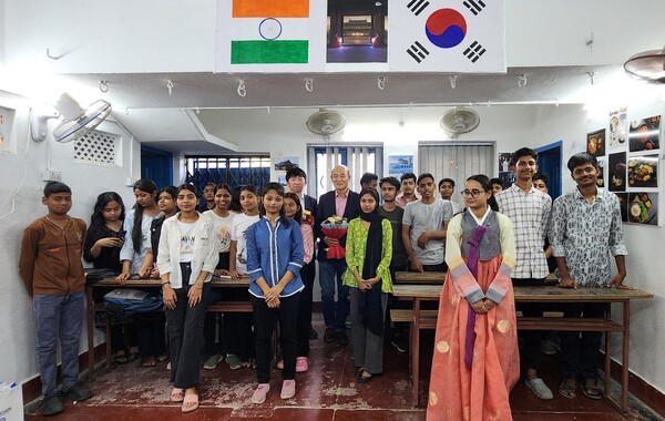 순천대학교가 지난 26일 인도 현지에서 양해각서