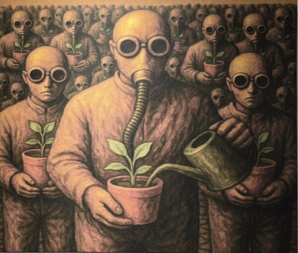 아호메드 마터(사우디아라비아) 作. 비욘드 더 피플 K-민주주의 展. 