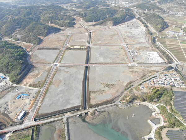 대송산업단지 전경. ⓒ하동군