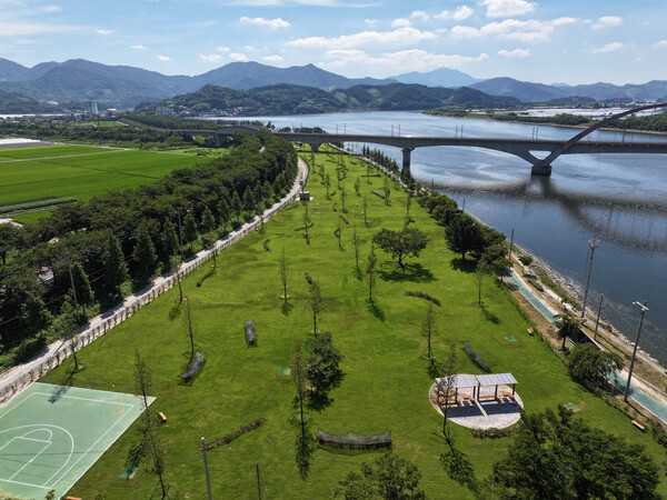 하동파크골프장 전경. ⓒ하동군