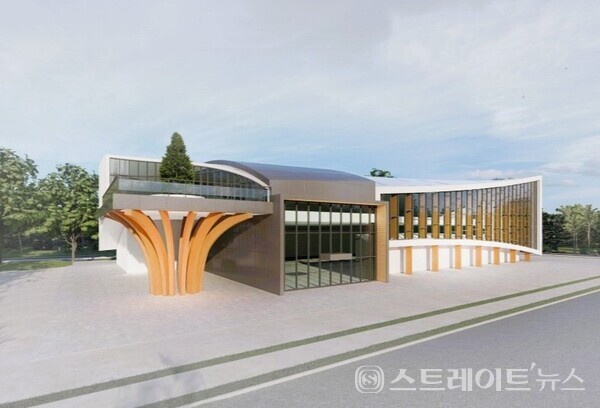 장성군 황룡면 산림복합문화센터 조감도. 장성군