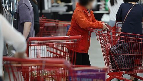 서울 시내 한 대형마트 모습. 연합뉴스 제공.