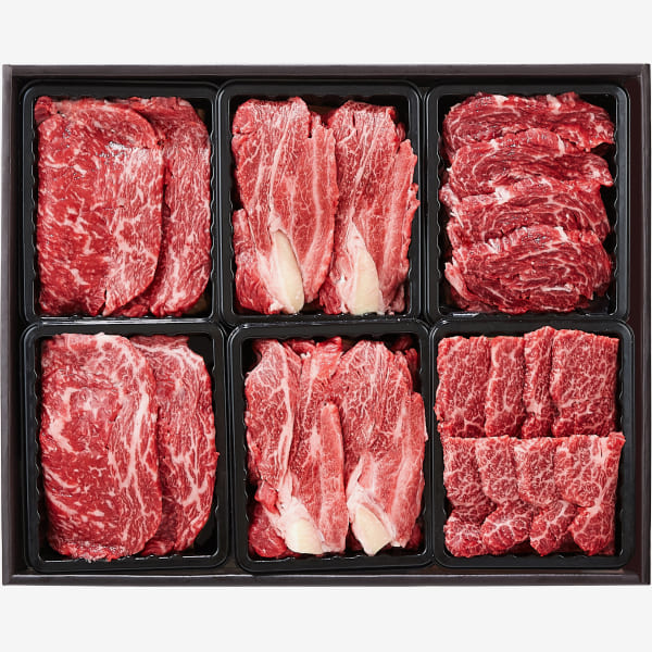 현대백화점이 올해 추석선물 세트로 선보이는 ‘현대 한우 구이모둠 매’. 현대백화점 제공