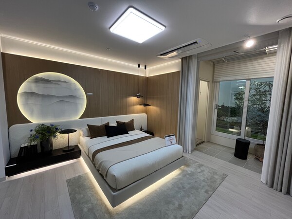 ‘오산 세교 우미 린 레이크시티’ 94㎡A형 침실. 김태현 기자