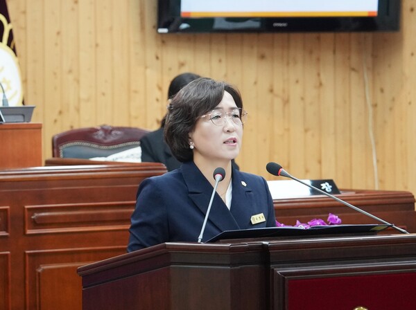 유경숙 의원. 강진군의회