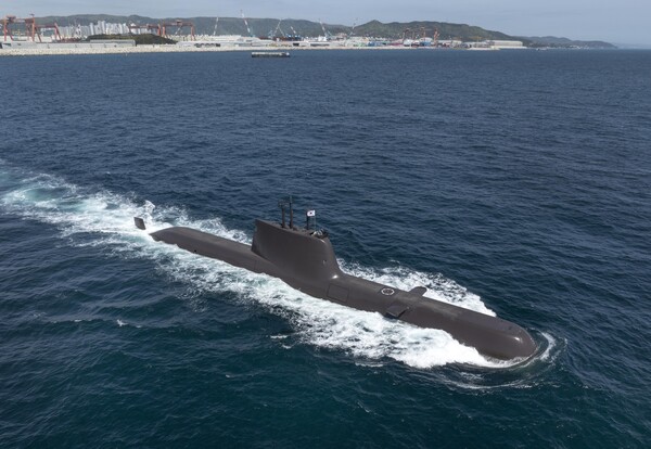 HD현대중공업이 건조해 2016년 대한민국 해군에 인도한 장보고-Ⅱ(214급) 잠수함 '윤봉길함'의 시운전 모습. HD현대중공업 제공