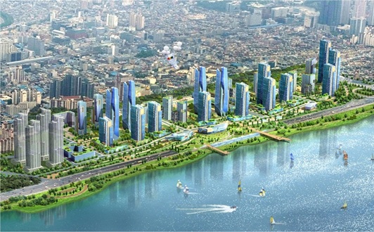 성수전략정비구역 조감도. 서울시 제공