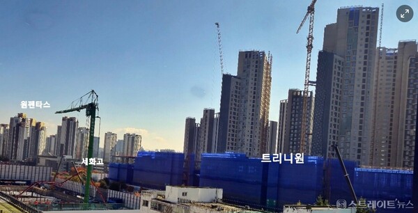 '로또 중의 로또'로 불리던 ‘반포 래미안 트리니원’이 일반분양 특별공급에서 100 대 1에도 미치지 못하는 경쟁률을 기록했다. 전용 84㎡형이 26억원 내외로 당첨 시 차익이 30억원이 웃도는 데도 불구하고 10·15 부동산 대책으로 인한 고강도 대출 규제에 '현금부자 만의 로또 청약'이라는 당초 예상이 그대로 맞아 떨어진 셈이다. 김태현 기자